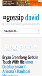 Mobile Screenshot of gossipdavid.com